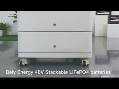 Batterien für die Speicherung von Energie für Wohnungen, Stapelbare Batterien der Serie 48V 200Ah