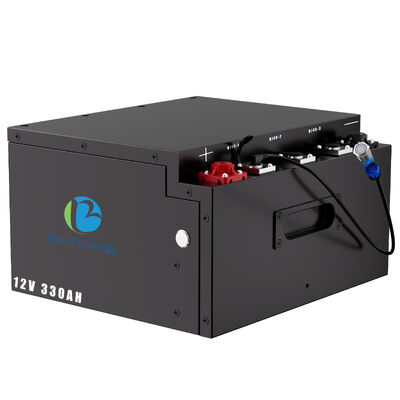 RV-Untersitzbatterie 12V330Ah LiFePo4 Batterie Maximalladeströmung 250A Energie 4224Wh Konzipiert für Ersatzstrom und Elektrofahrzeuge