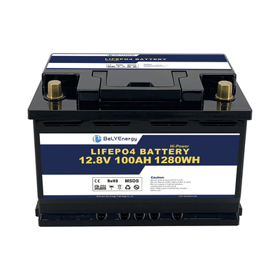 kaufen Bely Energy 100AH 12V LiFePo4 Batterie mit tiefem Zyklus Wiederaufladbar für UPS online manufacture