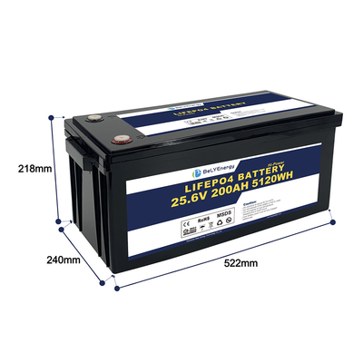 kaufen Bely Energieklasse A 24v 200ah Lifepo4 Batterie Rv Solar Lifepo4 Marine Batterie Tiefenzyklus online manufacture
