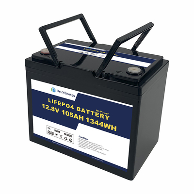 kaufen Wiederaufladbare 105AH 12V LiFePo4 Batterie Tiefkreislauf für Solarenergiesystem UPS online manufacture