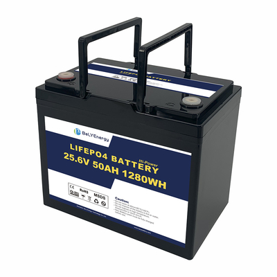 kaufen Bely Energy Wiederaufladbare 24V 50AH LiFePo4 Batterie für Solarbatterie Medizinisches Wohnmobil online manufacture