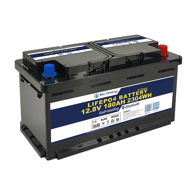 kaufen IP65 Gehäuse LiFePo4 Batterie 12V180AH für RV 5000 Zyklusdauer 2304Wh Energie online manufacture