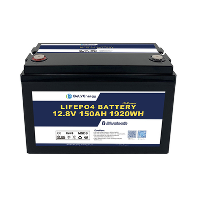 kaufen 150Ah M8 Terminal Marine Lithium Batterie Solarbatterie 12,8V ABS Gehäuse online manufacture