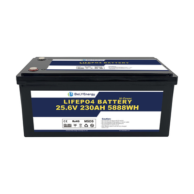 kaufen IP65 Wasserdicht Hochleistungs 24V 230Ah LiFePO4-Batterie mit M8-Terminal online manufacture