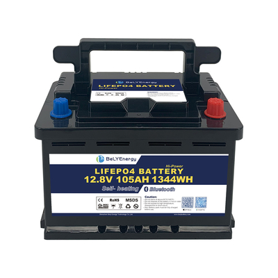kaufen Wohnwagen Lithiumbatterie 12V 105AH Solarspeicher mit BT und Heizung durch BELY online manufacture