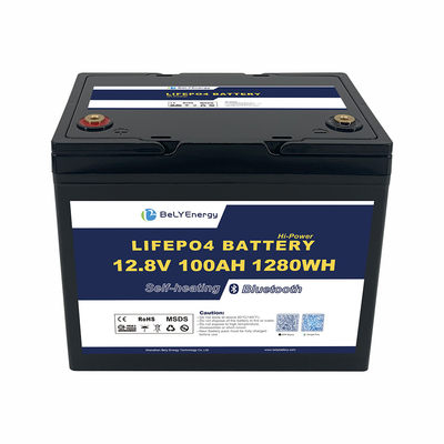 kaufen Wiederaufladbare 12V100AH Li-Batterie mit BT und Selbstheizung online manufacture