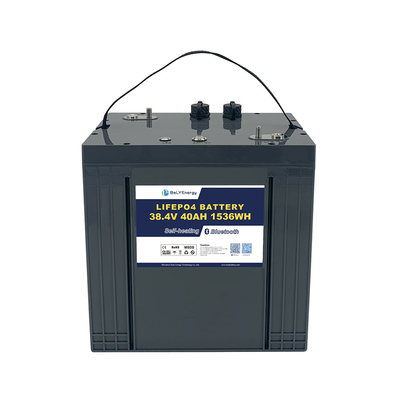 kaufen 36V 40AH LiFePO4 Lithiumbatterie mit Kommunikationsfunktion für Golfkarren online manufacture