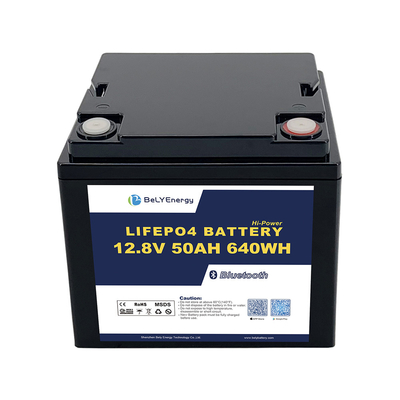kaufen 12V 50AH LiFePo4 Batterie mit Smart BMS zum Starten und Speichern von Energie auf Booten online manufacture