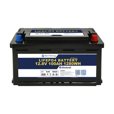 kaufen Bely Energy eingebaute BMS 12V100AH wiederaufladbare Solarbatterie für Wohnmobil Elektrofahrzeuge Marine online manufacture