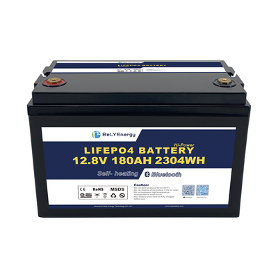kaufen Wohnmobilbatterie mit BT und LiFePO4 Lithiumbatterie mit Selbstheizung 12V 180AH zur Energiespeicherung online manufacture