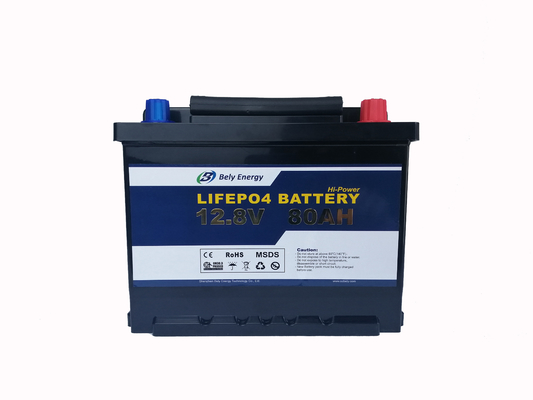 kaufen DOD 100% Wohnwagen-80 des Ampere-Stunden-12V LiFePo4 Batterie Batterie-wieder aufladbare Lifepo4 online manufacture
