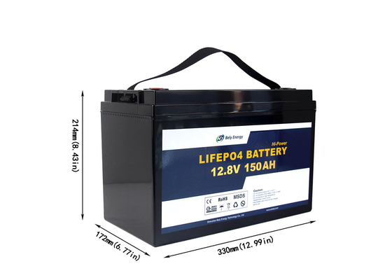 kaufen CER MSDS 12V 150AH wieder aufladbare Batterie LiFePO4 für Golfmobil online manufacture