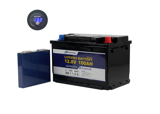 kaufen Batterie-Satz Straßenlaterne-Marine Lithium Batterys 100Ah 12V Lifepo4 mit Anzeige online manufacture