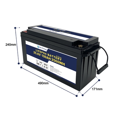 Bely Energy 24V 100AH LiFePo4 Batterie für Boote Energiespeicher Basisstation EV