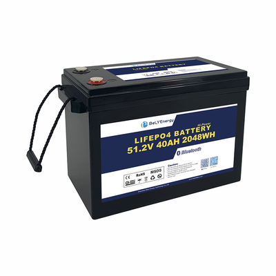 Bely Energy 5000 Zyklen 40AH 48V LiFePO4 Batterie für Yachit 100% DOD Solar nutzen