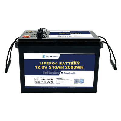 IP65 12V 210AH Batterie mit CAN/RS485-Schnittstelle für Solarenergiesysteme