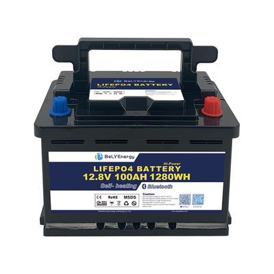 LiFePO4 ABS-Gehäuse 12,8V Lithiumbatterie mit 3,5V-Zellen Balance-Spannung