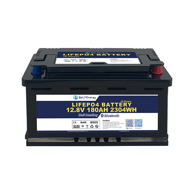 ABS Gehäuse 180Ah RV Lithiumbatterie IP65 Gehäuse Schutz 10V Unter Spannung Schutz