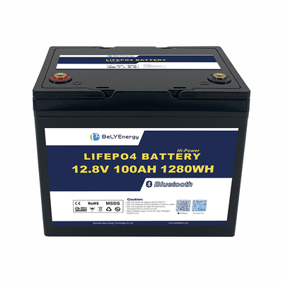 IP65 Wasserdicht 3.5V Zellen Ausgleichs Lithiumbatterie 12V100Ah Solarbatterie Lithium