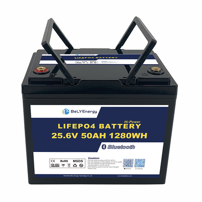 Brandneue High Performance 25,6V 50Ah Lifepo4 Batterie für Elektrowerkzeuge und Geräte