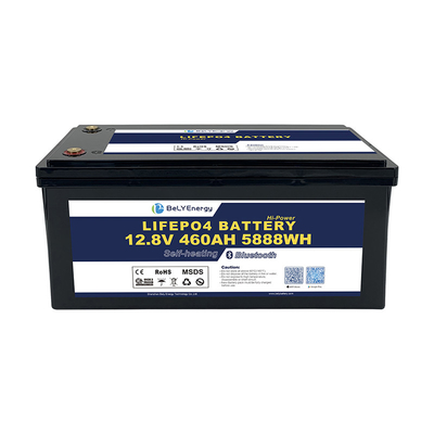 IP65 Wasserdichtes Schutzniveau Portable 12V 460Ah LiFePo4 Langlebigkeit Batterie für Wohnmobil