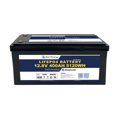 Lithium-Ionen-Batterie mit großer Kapazität und langlebigem Zyklus 12V400AH für Wohnmobilboot