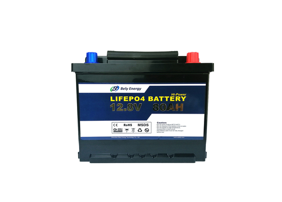 tiefes Lithium Ion Battery For Motorhome des Zyklus-1024Wh der Lithium-Batterie-12V 80AH