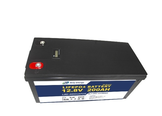 Notstromversorgung durch Batterien 12V 200Ah Powerwall Unterwasser-LED-Anzeigen-Batterie