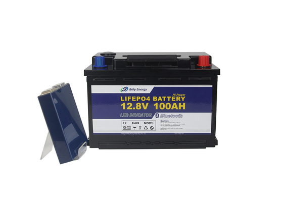 Bely 12V 100Ah führte helle Lithium-Batterie für Elecric-Rollstühle