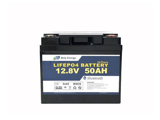 12V 50Ah 12 Volt-Lithium-Batterie für mit der Schleppangel fischene Autobatterie kampierendes Bewegungs-Bluetooths